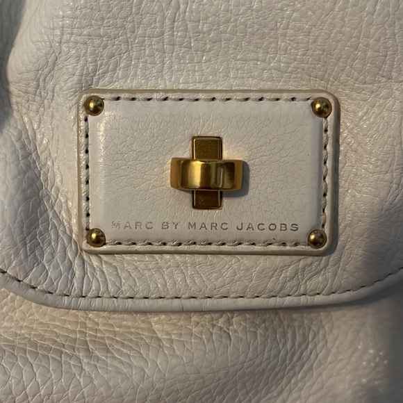 Marc by Marc jacobs white pebble leather bag - Picture 2 of 8